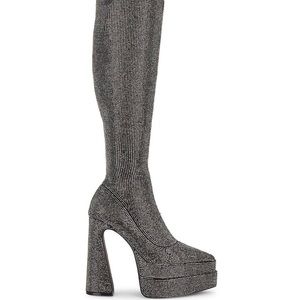 Steve Madden Silver Sultry Boot